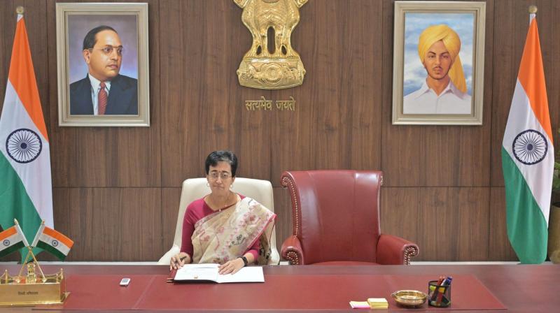 Atishi took over as the Chief Minister of Delhi News Atishi took over as the Chief Minister of Delhi News