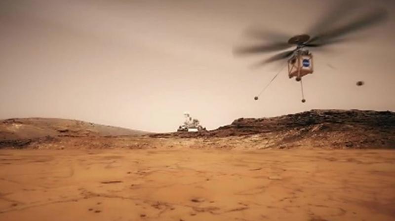 nasa is sending helicopter to mars