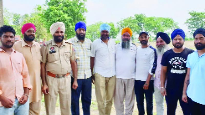 STF Team with Village Youth STF Team with Village Youth