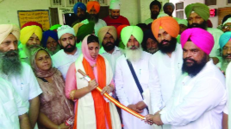 Harvindar Kaur Dolly Brand Ambassador of 'Punjab Against Drug Addiction' With Others