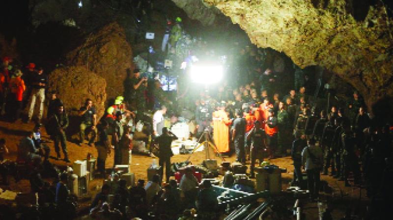 Work to Save Players in Cave Continues Work to Save Players in Cave Continues