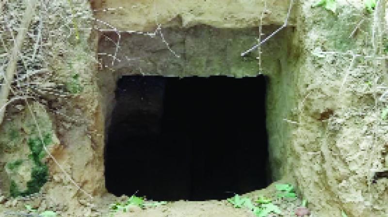 Tunnel Dug in the Khanauri Bhakra Canal Tunnel Dug in the Khanauri Bhakra Canal