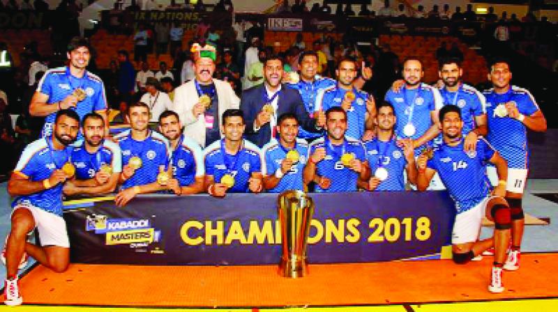 Winner Kabaddi Team India 