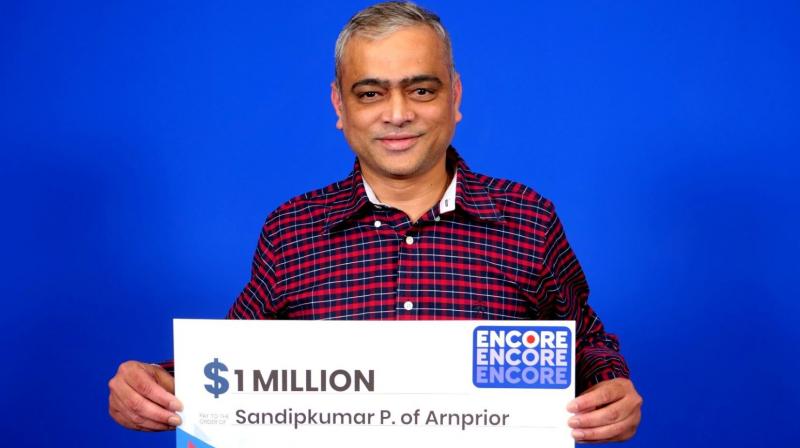 Indian get lottery in Canada News in punjabi 