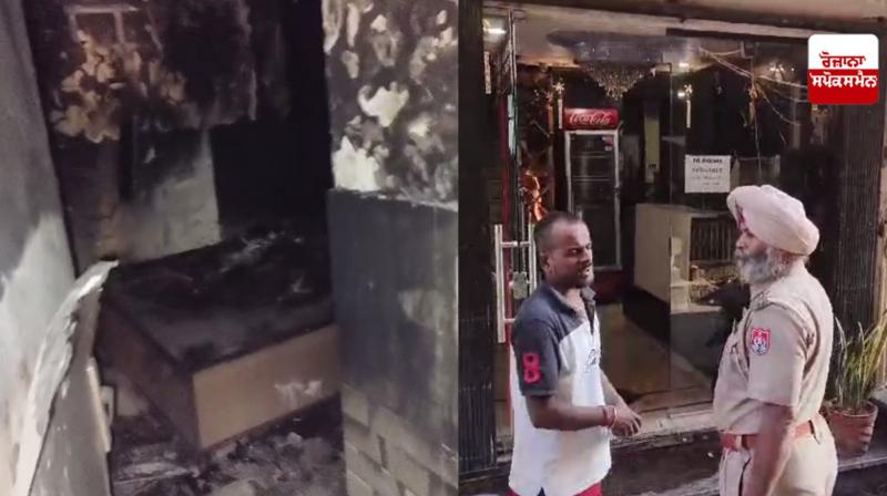 Big accident in Ludhiana: Fire broke out in a three-storey hotel, husband and wife died Big accident in Ludhiana: Fire broke out in a three-storey hotel, husband and wife died