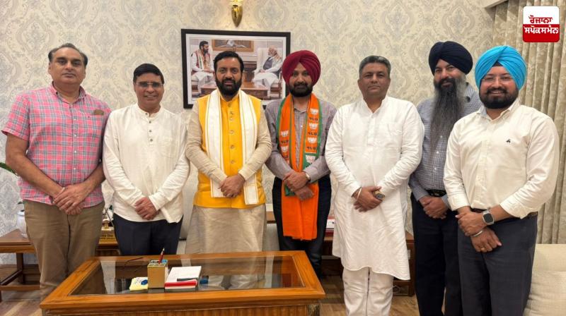Ranjit Singh Gill joins BJP Ranjit Singh Gill joins BJP