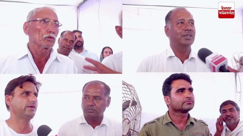 Farmers received Compensation money Farmers received Compensation money