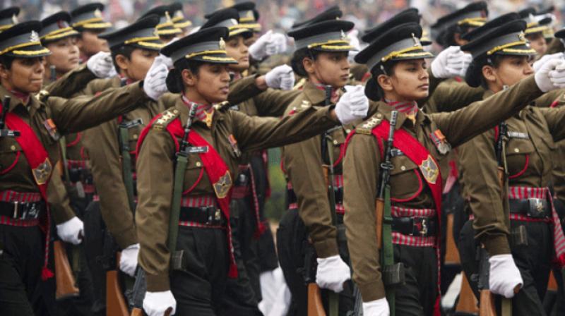 Ministry of Defense's Flagship Flag for Recruitment of Women in Army