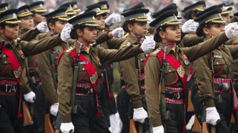 Ministry of Defense's Flagship Flag for Recruitment of Women in Army Ministry of Defense's Flagship Flag for Recruitment of Women in Army