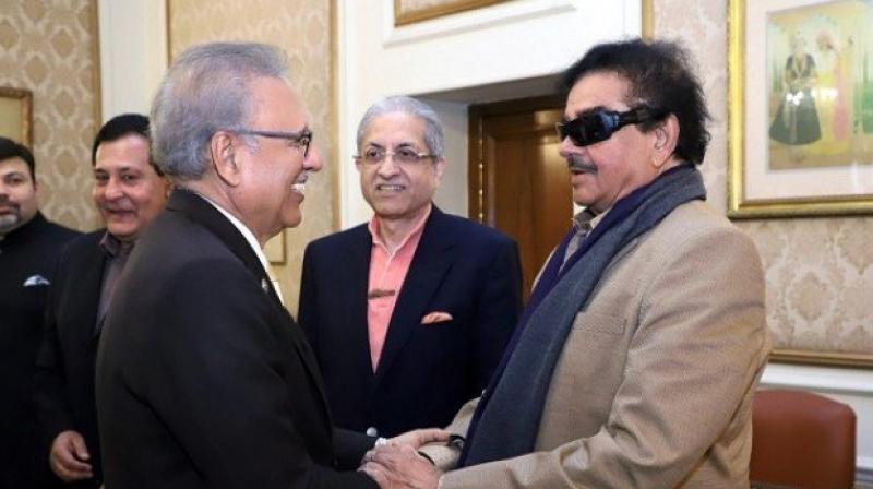 Shatrughan returned from friends wedding in pakistan Shatrughan returned from friends wedding in pakistan