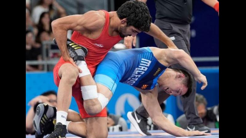 Indian wrestler Aman Sehrawat Indian wrestler Aman Sehrawat