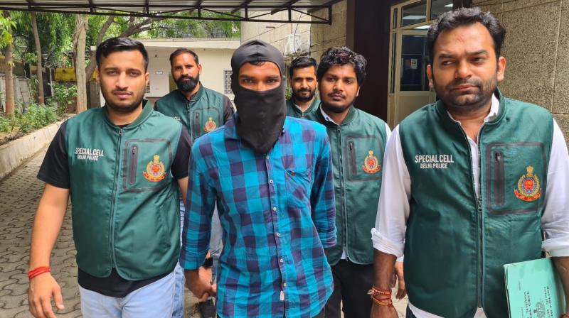 Gangster Ravinder Lappu arrested Gangster Ravinder Lappu arrested