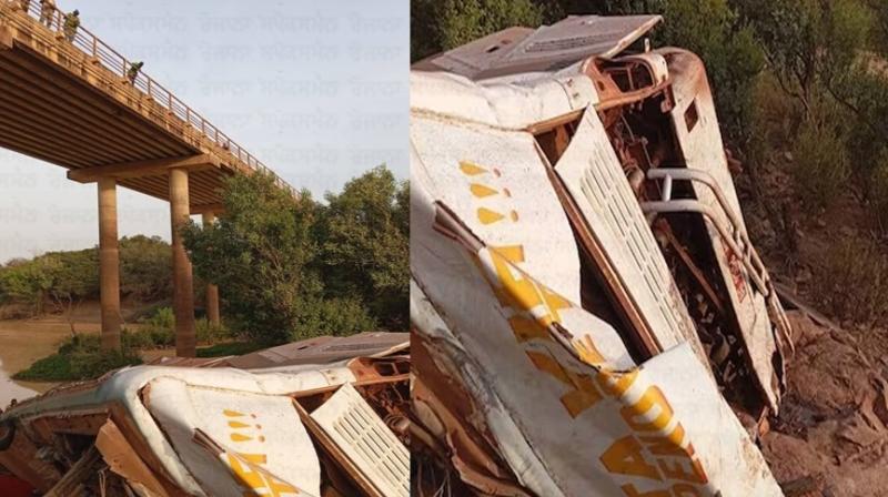 31 dead after bus plunges off bridge in Mali 31 dead after bus plunges off bridge in Mali