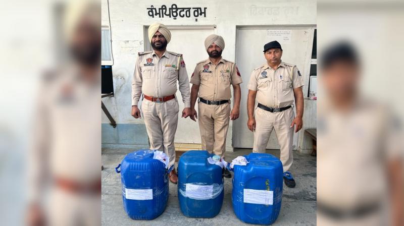 illegal liquor recovered by punjab police