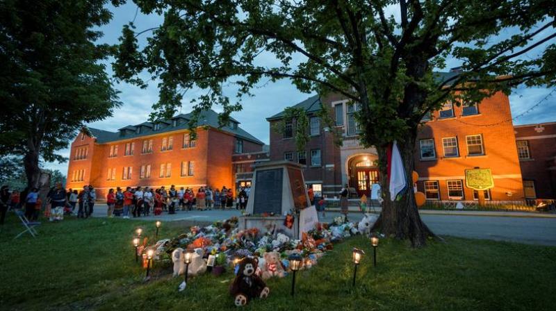 Children's graves found at former indigenous school in Canada
