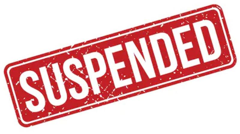 Suspended Suspended