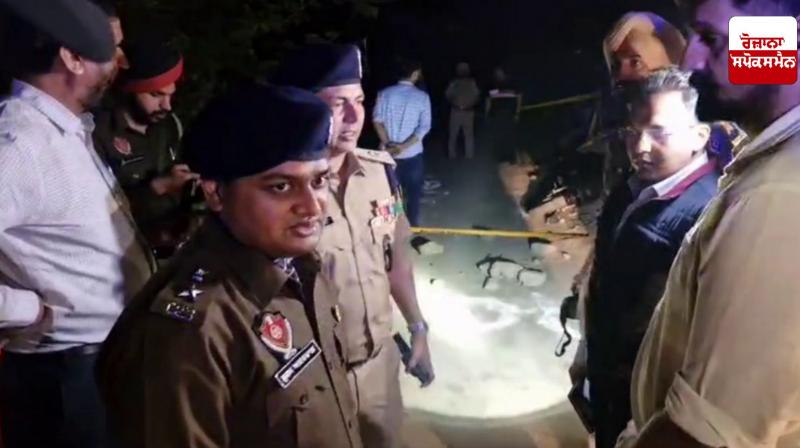 Encounter between police and robbers at Sri Fatehgarh Sahib, two arrested Encounter between police and robbers at Sri Fatehgarh Sahib, two arrested
