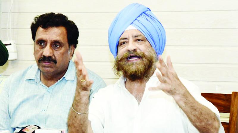 Gurcharan Singh Babbar During Press Conference