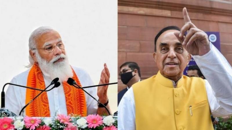 Subramanian Swamy issue Modi government's report card 