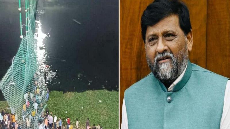 BJP wins Morbi where 135 people were killed in bridge tragedy BJP wins Morbi where 135 people were killed in bridge tragedy