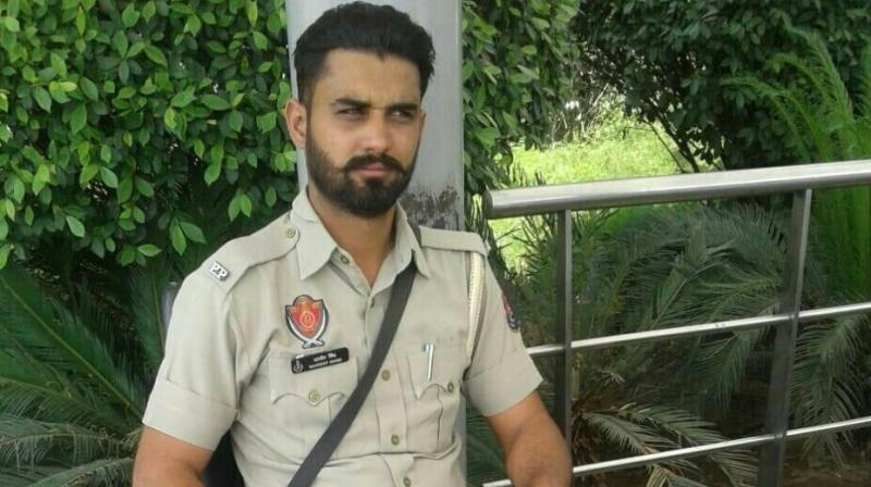 CM CONDOLES DEATH OF MARTYR CONSTABLE MANDEEP SINGH CM CONDOLES DEATH OF MARTYR CONSTABLE MANDEEP SINGH