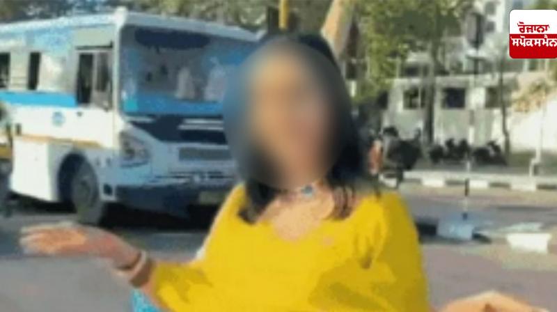 Policeman husband suspended over reel in Chandigarh Policeman husband suspended over reel in Chandigarh