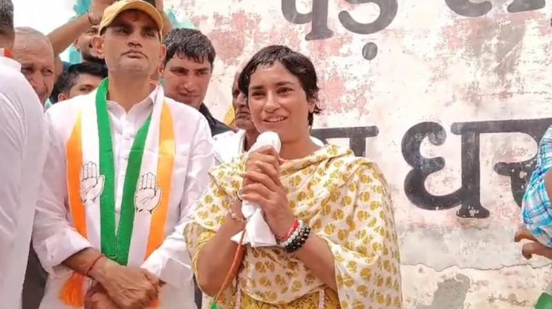 Hand mark on 5th will work as slap - Vinesh Phogat Hand mark on 5th will work as slap - Vinesh Phogat