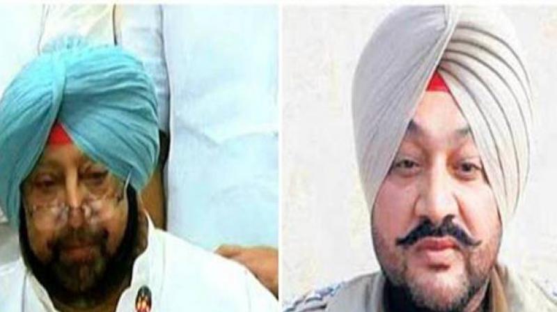 Capt Amrinder Singh Supports Inspector Bajwa  