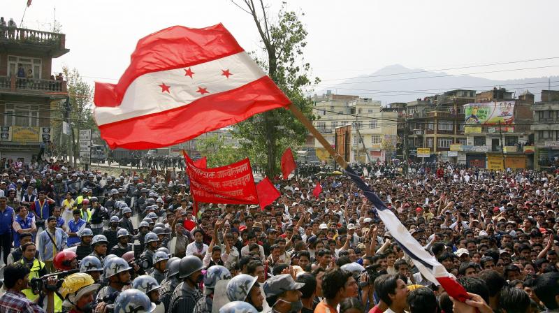 Nepal Civil War against Gyanedra 