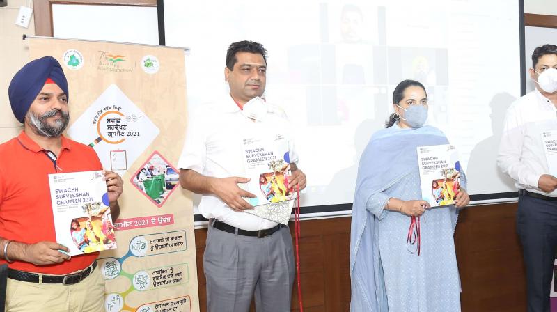 Punjab Launches Swachh Survekshan Grameen (SSG) 2021 Punjab Launches Swachh Survekshan Grameen (SSG) 2021