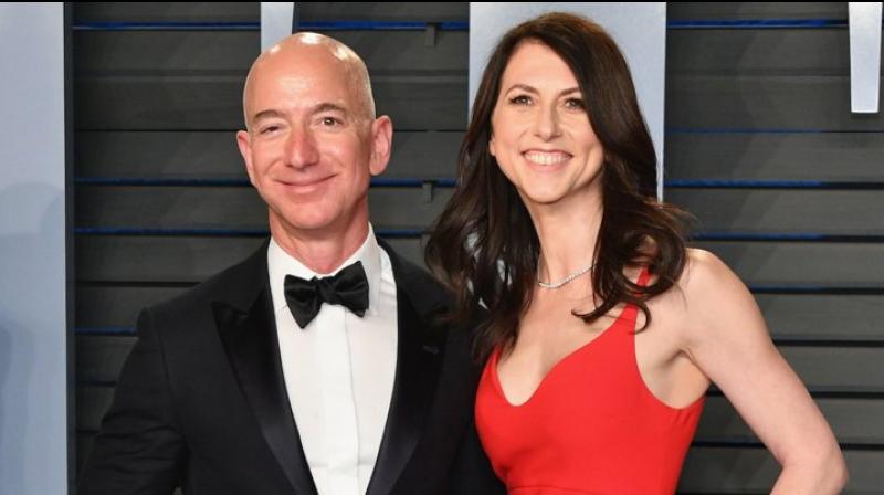 Jeff bezos and MacKenzie Jeff bezos and MacKenzie