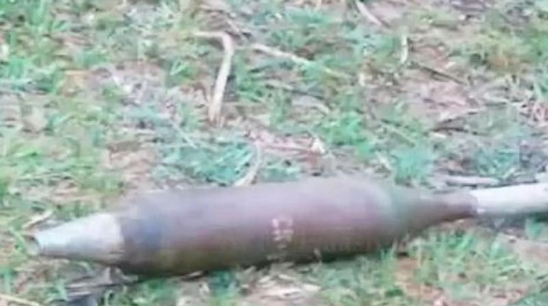 gurdaspur live bombs in house drain