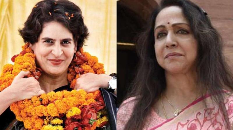 Hema malini and malini-slams