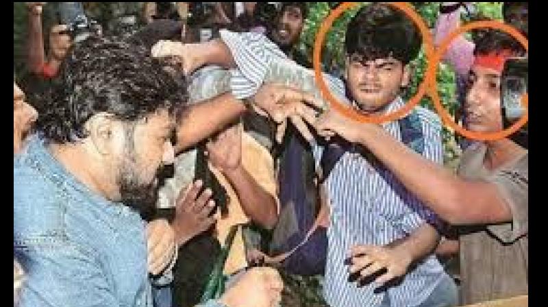 Jadavpur university union minister Babul Supriyo Jadavpur university union minister Babul Supriyo