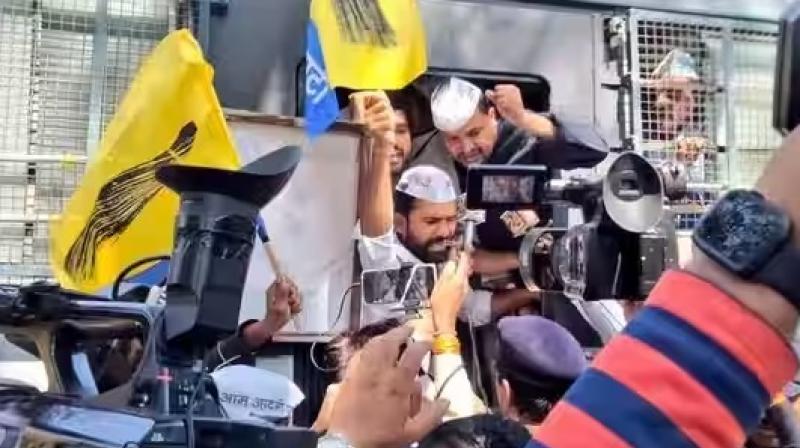 AAP Protest AAP Protest