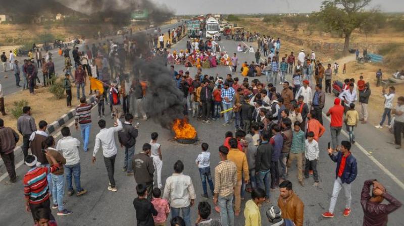 Gujjar Protest in Rajasthan