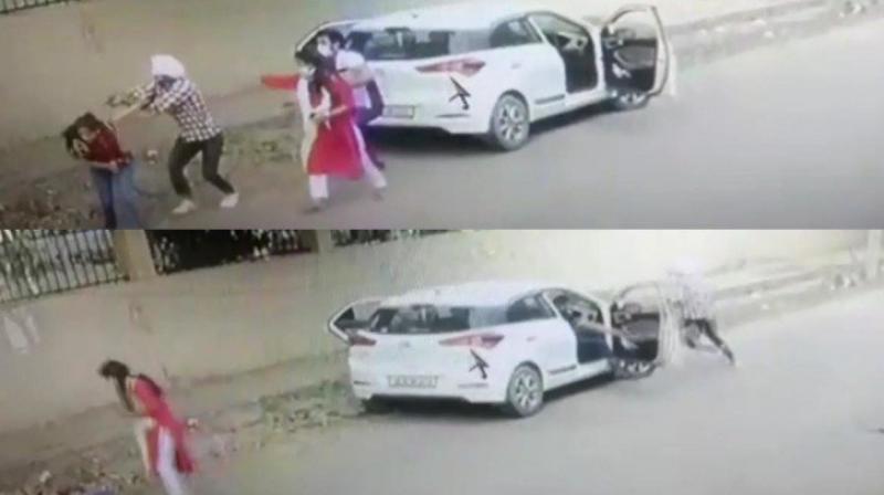 Girl student shot dead outside college Girl student shot dead outside college
