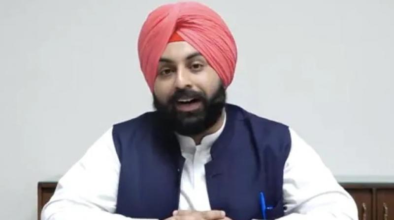 Education Minister Harjot Singh Bains