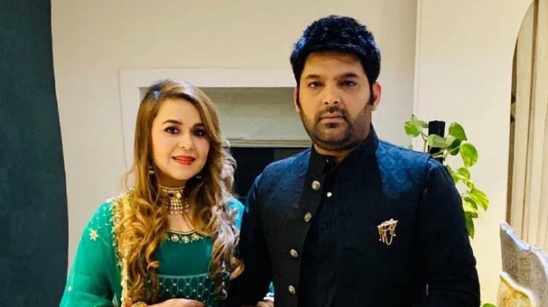Kapil sharma wife ginni celebrate first anniversary with their lil angel