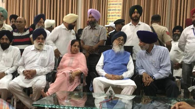 Patiala rally will shake Captain government's roots: Parkash Singh Badal Patiala rally will shake Captain government's roots: Parkash Singh Badal