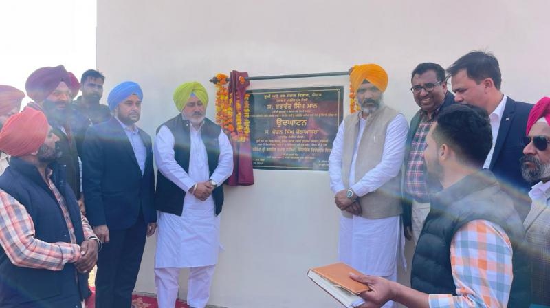 Chetan Singh Jaudamajra inaugurated the projects of using treated water for irrigation at Talwandi Bhai and Zira. Chetan Singh Jaudamajra inaugurated the projects of using treated water for irrigation at Talwandi Bhai and Zira.