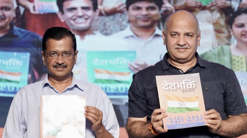 Arvind Kejriwal launches 'Patriotism Course' Arvind Kejriwal launches 'Patriotism Course'