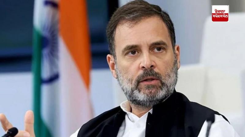 Angry at the release of tear gas shells on the farmers, Rahul Gandhi said - the government should listen to their demands Angry at the release of tear gas shells on the farmers, Rahul Gandhi said - the government should listen to their demands