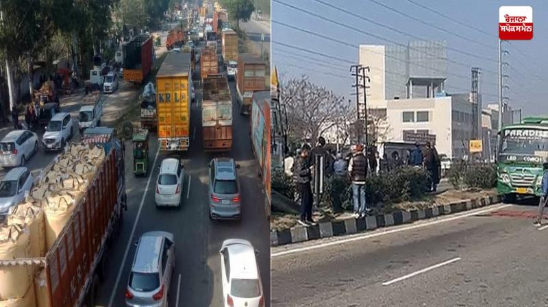 SC community blocks Amritsar-Delhi highway in Ludhiana Latest News in Punjabi SC community blocks Amritsar-Delhi highway in Ludhiana Latest News in Punjabi