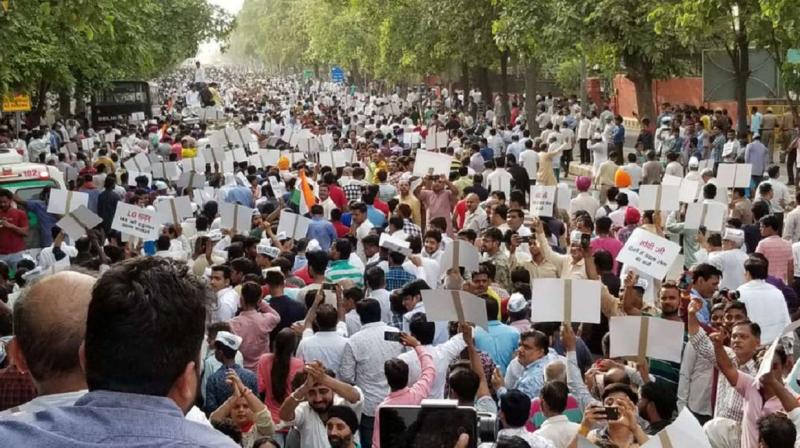 AAP protest AAP protest