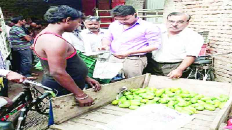 Raiding Warehouse Of Mangoes