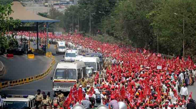 Farmer protest Farmer protest