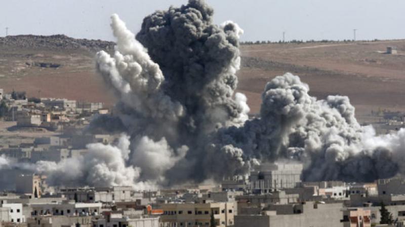 United States-Britain and France attacks on Syria United States-Britain and France attacks on Syria