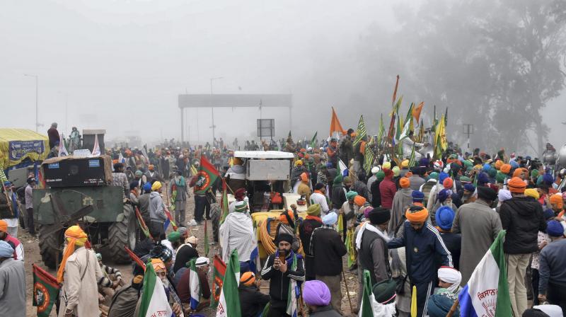 Farmers Delhi Chalo march resumes