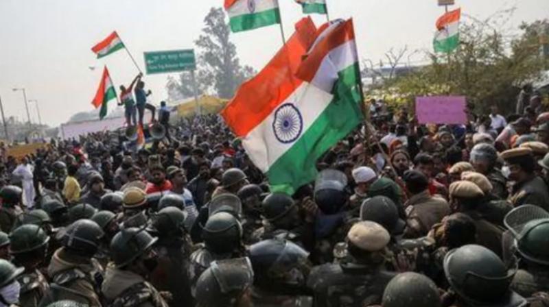 Farmer protest Farmer protest